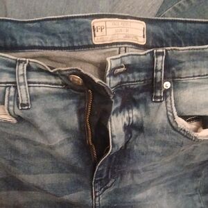 Free People Distressed Skinny Jeans
